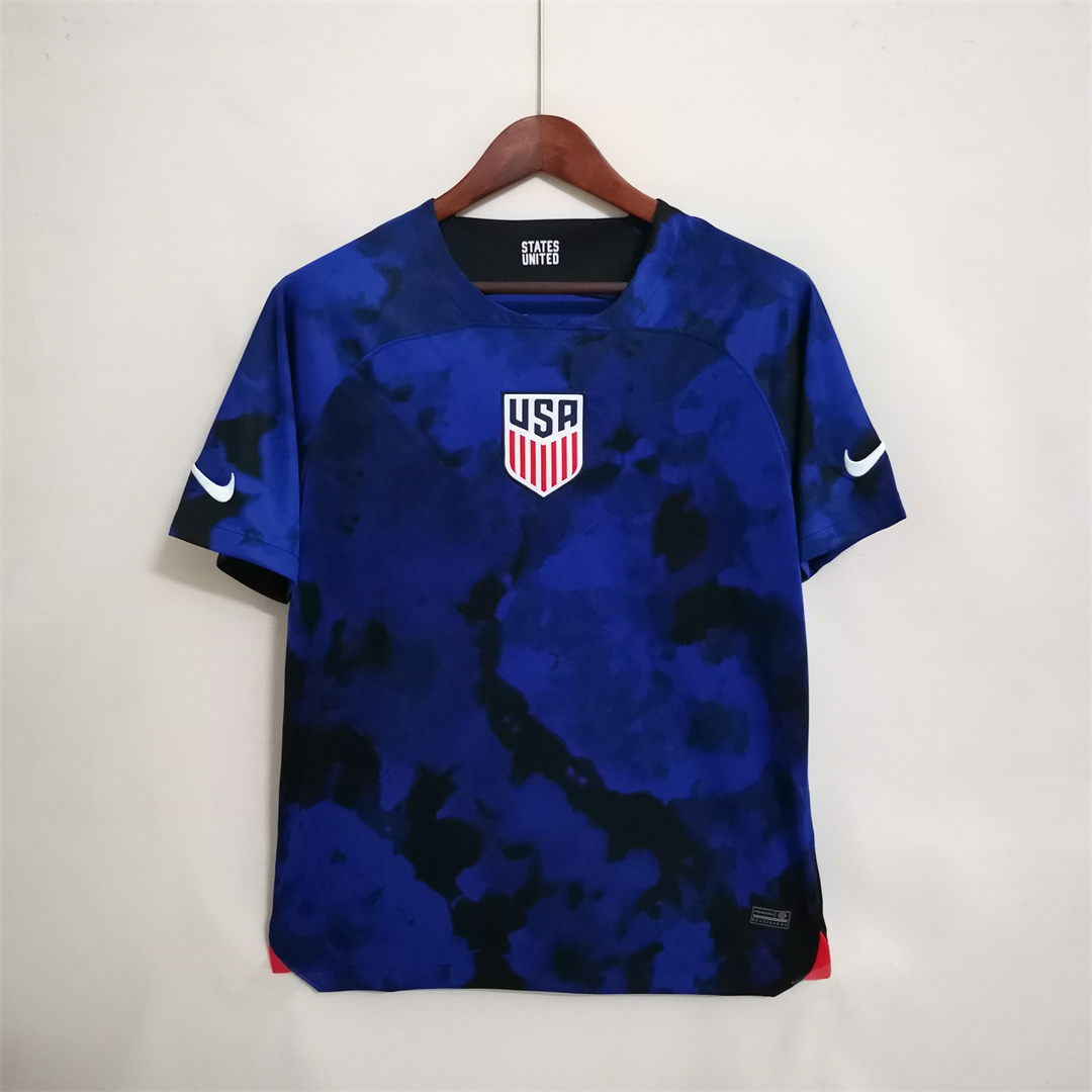 AAA Quality USA 2022 World Cup Away Dark Blue Soccer Jersey
